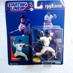 1998 Mariano Rivera Starting Lineup MLB Baseball